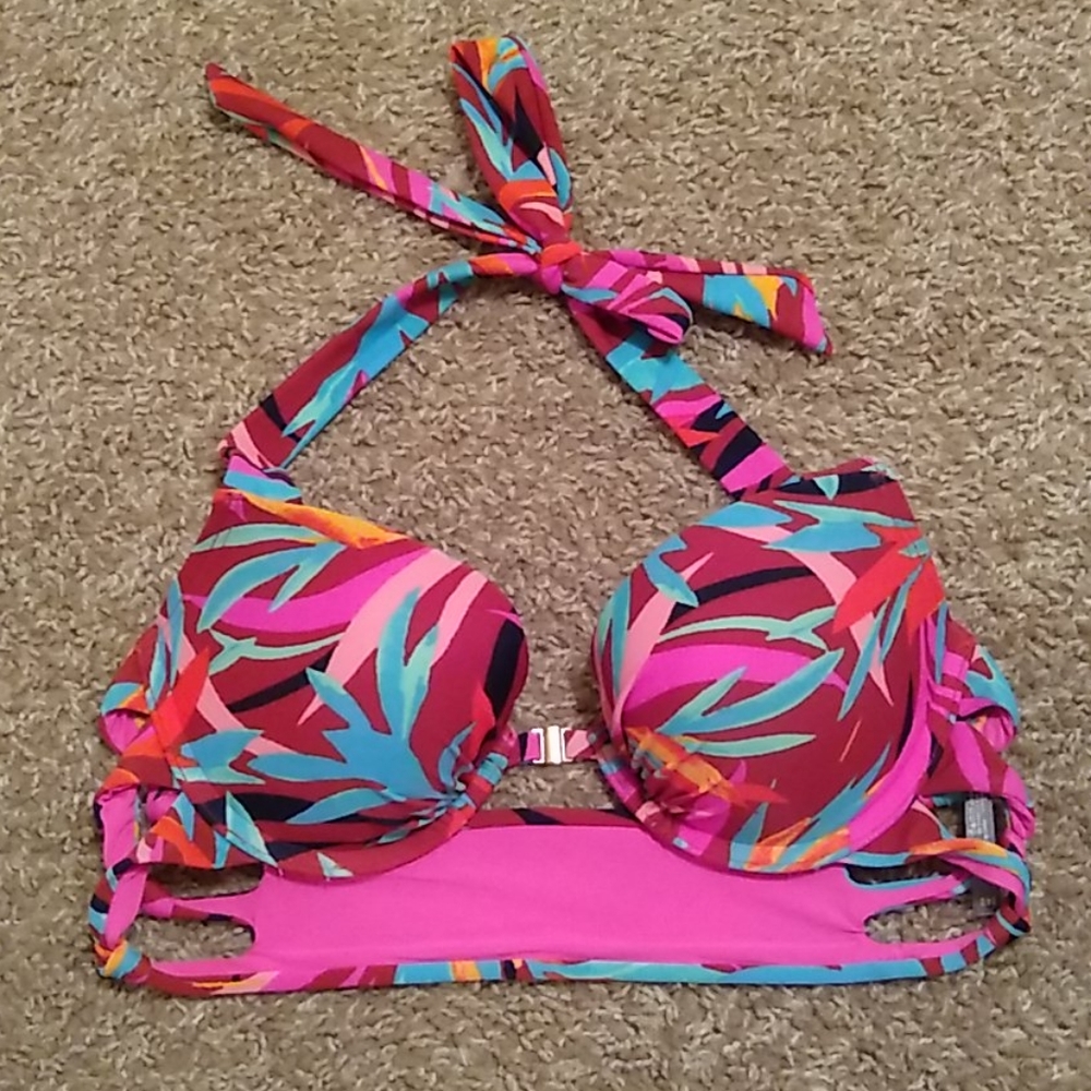 Aerie multicolored bikini bra